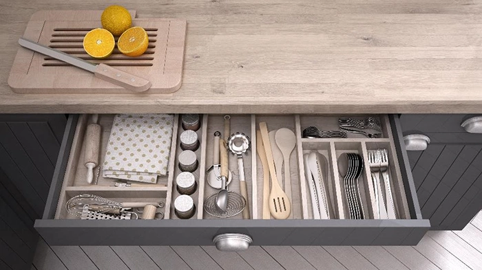 Keeping Your Kitchen Drawers Organized, From Spatulas to Spoons